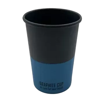 Стакан одношаровий 270 мл "Graphite Cup" 50шт/уп