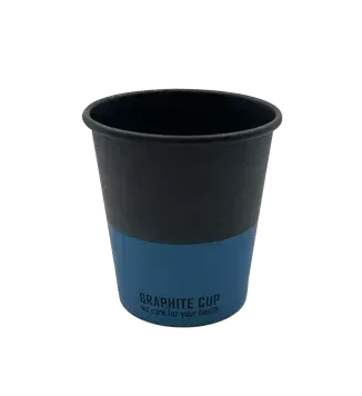 Стакан одношаровий 185 мл "Graphite Cup" 50 шт/уп