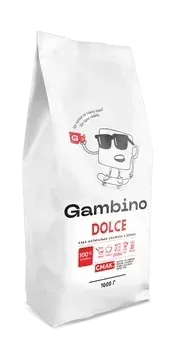 Dolce GAMBINO кава мелена бленд арабіки 1 кг