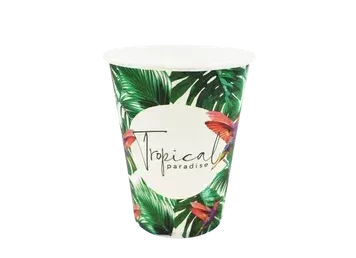 Стакан одношаровий 250 мл "Tropical" 50 шт/рук