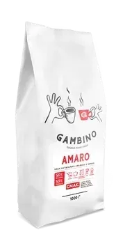 Amaro GAMBINO кава мелена бленд 1 кг