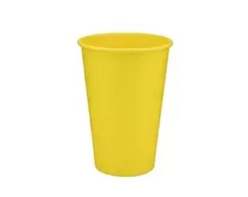 Стакан одношаровий  400 мл "Yellow Cup" 50шт/уп
