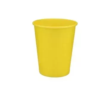 Стакан одношаровий 270 мл "Yellow Cup" 50шт/уп