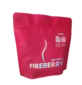 Milka / blend arabica Ethiopia&Salvador FIREBERRY кава мелена бленд арабік 0,25 кг